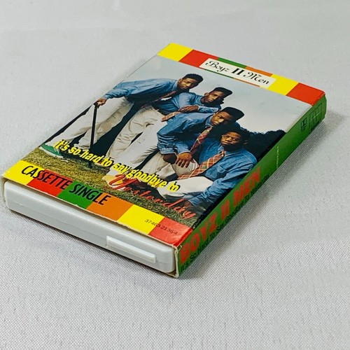 Boyz II Men Cassette Single It's So Hard To Say Goodbye To Yesterday Vintage 91 - Picture 4 of 6