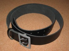 NEUER - POLIZEI - Zweidorn - Ledergürtel / Länge : 120 cm