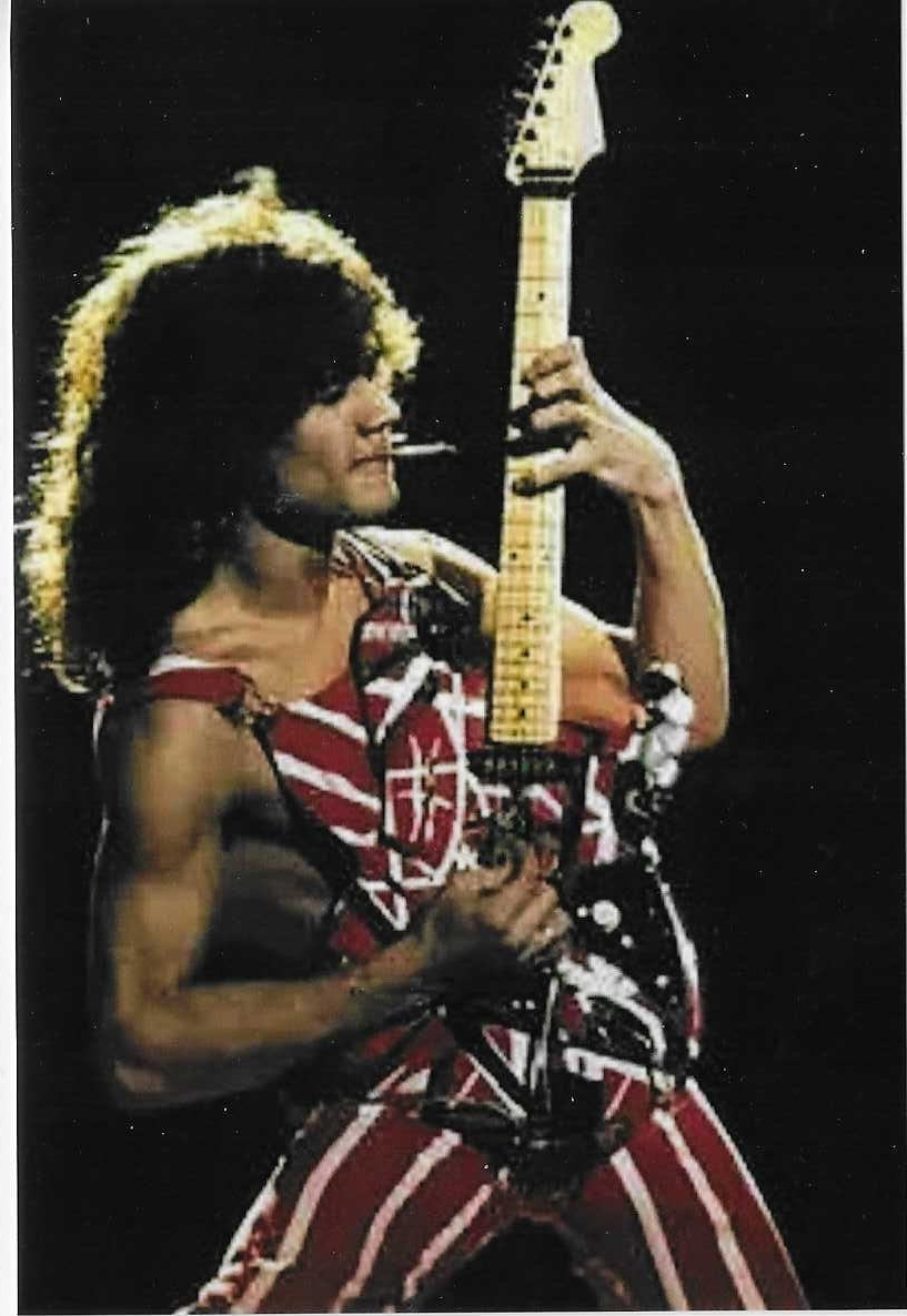 Eddie van Halen - 1979 - Frankenstrat #2072 Re-Print 4x6 | eBay