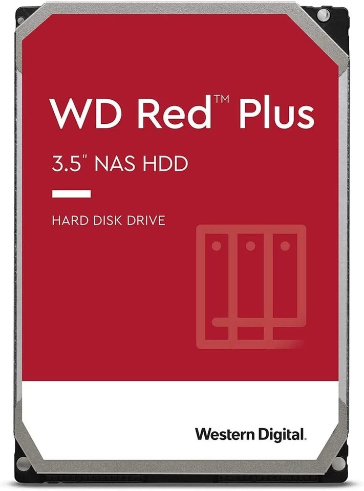 Western Digital 8TB Red Plus NAS 5640RPM, 3.5", SATA III 256MB Cache, WD80EFZZ - Image 2 of 4
