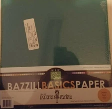 BAZZILL BASICS PAPER 12 X 12 DOTTED SWISS CARDSTOCK 