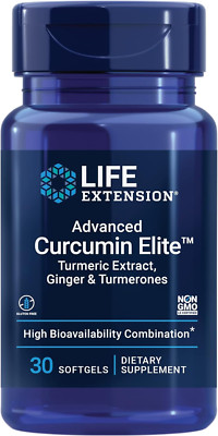 Life Extension Advanced Curcumin Elite Turmeric Extract, Ginger & Turmerones   f