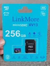 256gb Micro Sdxc Card With Adapter Linkmore XV13