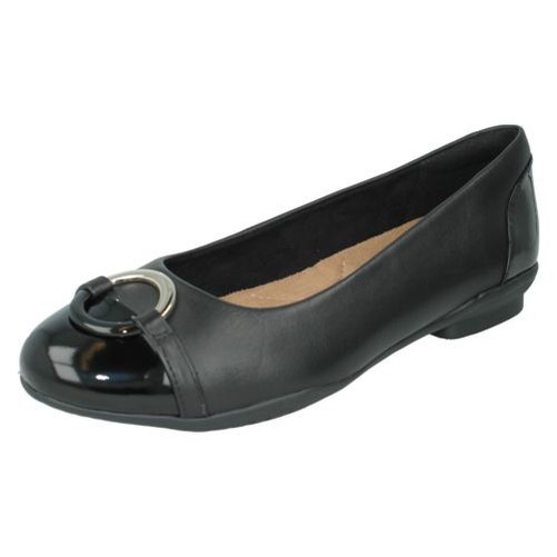 Damen Clarks ohne Bügel Ballerins Label - Neenah Wein Damen Clarks ohne Bügel Ballerins Label - Neenah Wein