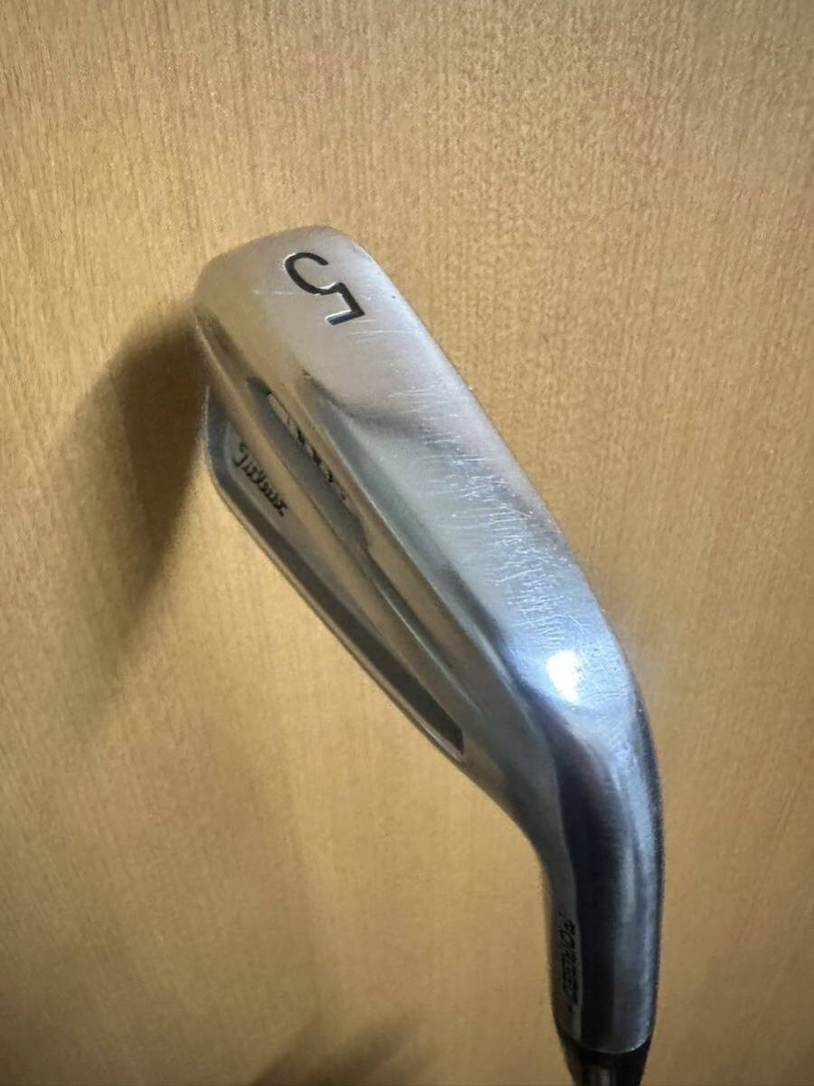 Golf Iron Set Titleist T100S 2021 AMT TOUR White S200 2pcs 4 Golf Iron Set Titleist T100S 2021 AMT TOUR White S200 2pcs 4