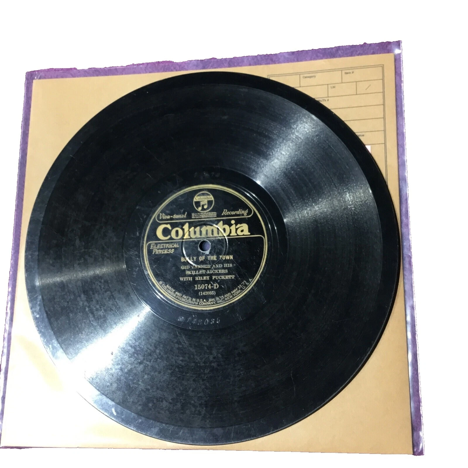 Skillet Country 78 RPM Vinyl Records