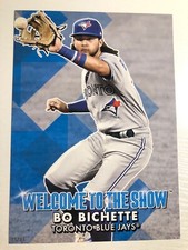 2022 Topps Welcome to the Show Jumbo 5x7 /49 Bo Bichette Blue Jays WTTS-43