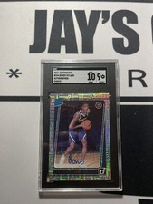 2021-22 PANINI DONRUSS CHOICE INFINITE MOJO RC AUTO BONES HYLAND SGC 9