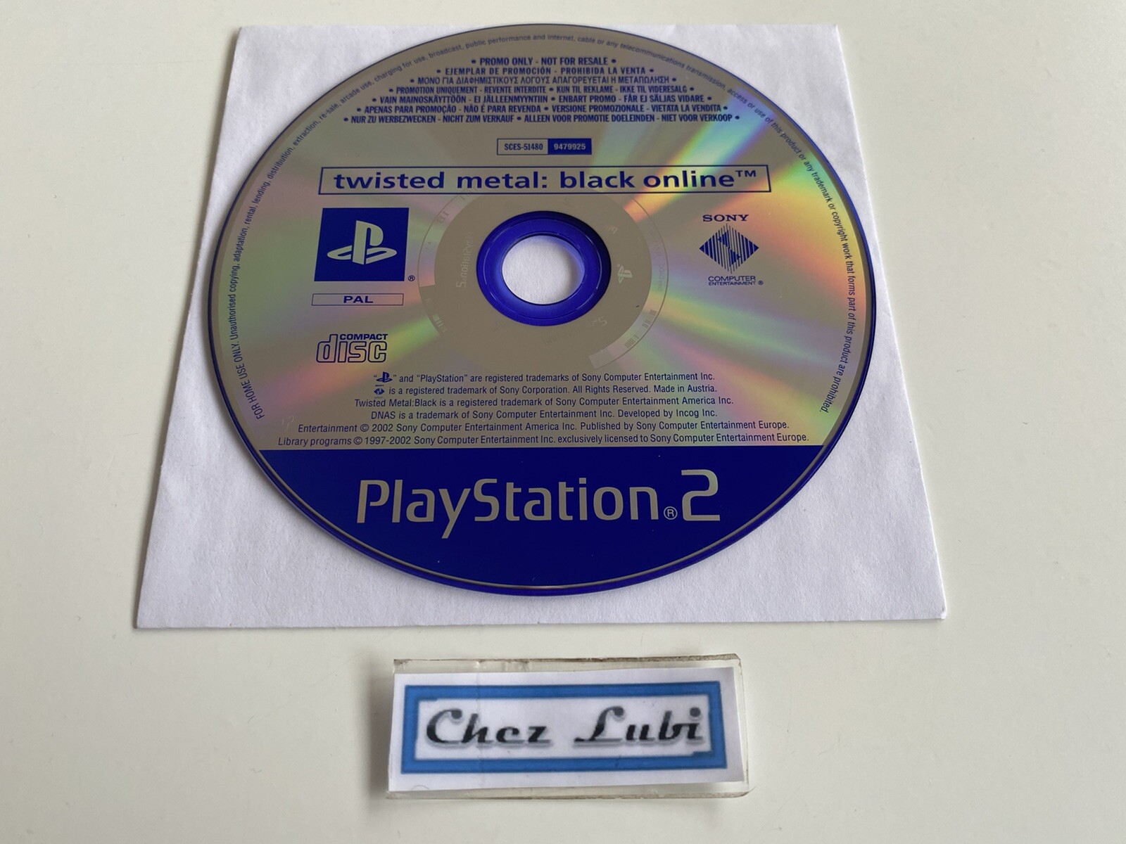 Twisted Metal Black Online - Promo Press - Sony PlayStation PS2 - PAL EN