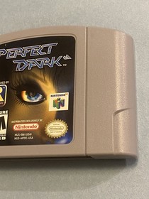 Perfect Dark Nintendo 64 N64 Authentic OEM Tested Clean Label Near Mint