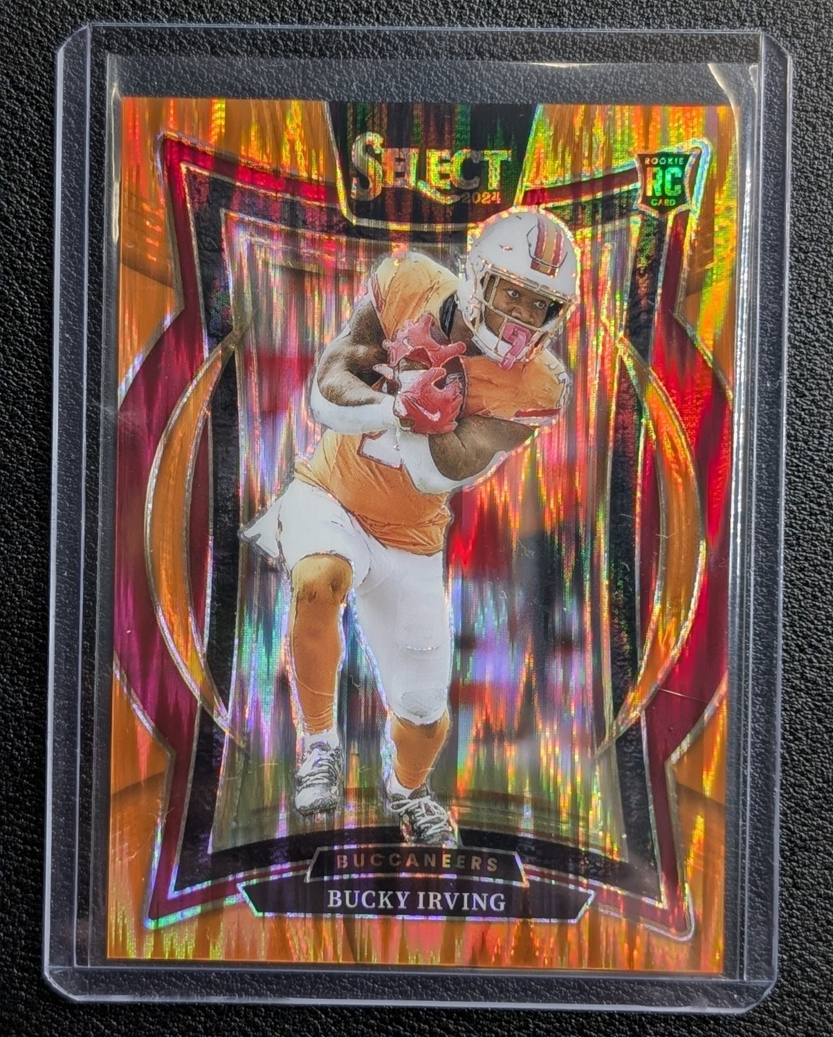 2024 Panini Select - Concourse BUCKY IRVING Rookie Orange Shock Prizm #'d/499 RC