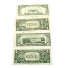 1981-1995 $1 $5 $20 Fed Reserve Note Misaligned Printing Error Lot of 4 #C938-4 — photo 2