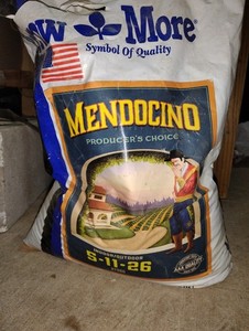 Grow More Mendocino (5-11-26) indoor/outdoor/hydro REPACKAGE 6 lb lots (4 total)