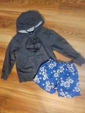 Size 5t Boys Gray Sweater And 100% Cotton Mad...