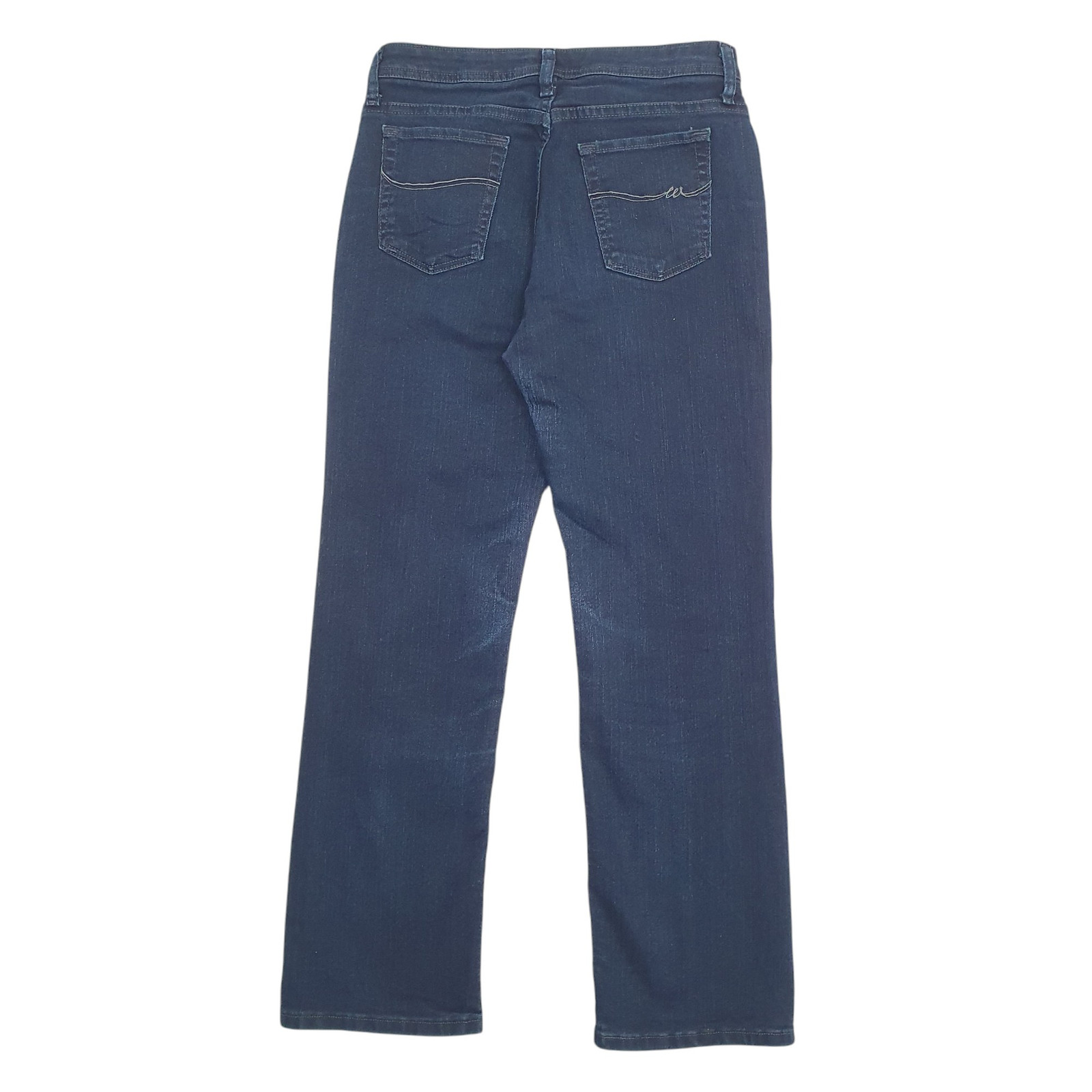 WRANGLER Casual Jeans Straight Fit Navy Denim Trousers Mens Stretch Fit W29 L29 image 3