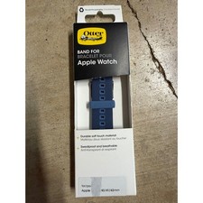 OtterBox Apple Watch Band 40/41/42mm Navy Blue Soft Touch Silicone 77-97344 NEW