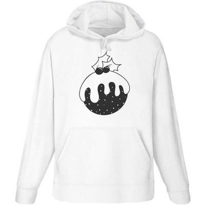 Hoodie / Kapuzenpullover ''Christmas Pudding'' für Erwachsene (HO051151)