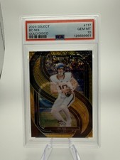 2024 Select Bo Nix Gold Disco /10 Psa 10