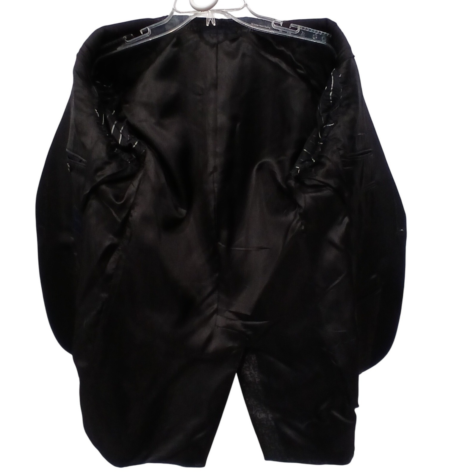 Lanvin Men's Black Jacquard Silk Tuxedo Dinner Jacket Blazer Sz EU48 8R US38