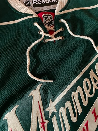 Minnesota Wild Green Alternate Reebok Premier NHL Hockey Jersey Men's Large - Picture 5 of 6