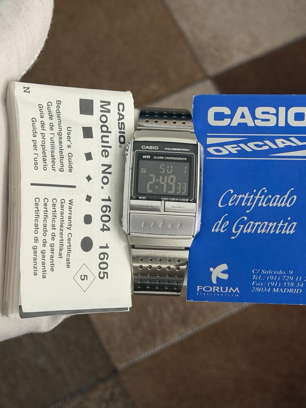 Rare Vintage Casio Illuminator A200 Men’s Digital Sports Watch 1990s Module 1604