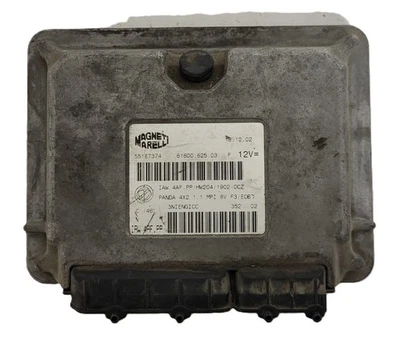 FIAT PANDA 1.1 ECU / 55187374 / IAW4AF.PP / HW204 / 61600.625.03 MAGNETI MARELLI - Photo 1/3