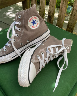 CONVERSE CHUCKS - ALL STAR - FARBE GRAU- GRÖSSE 38 UK 5,5