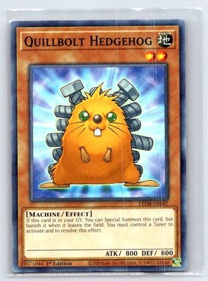 Quillbolt Hedgehog Common Legendary Duelists: Synchro Storm LED8-EN047 LP