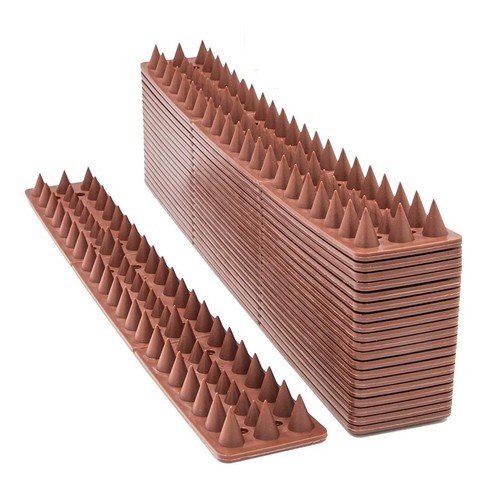 AOVIOANDY Bird Deterrent Spikes, Fence Spikes 20 Feet, Plastic Deterrent Anti...