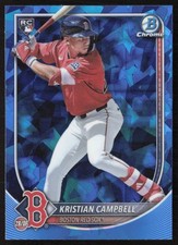 2025 Bowman Chrome Sapphire Kristian Campbell #58 GS1-2