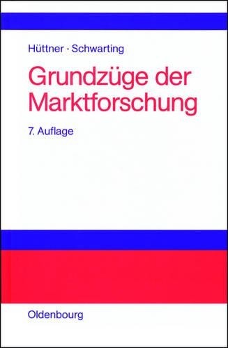 Manfred Hüttner Grundzüge Der Marktforschung (Hardback)