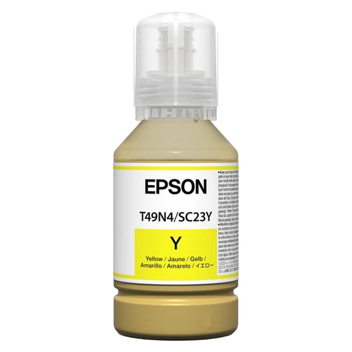 Original Epson T49H Yellow Ink Refill Bottle Cartridge (C13T49H400)