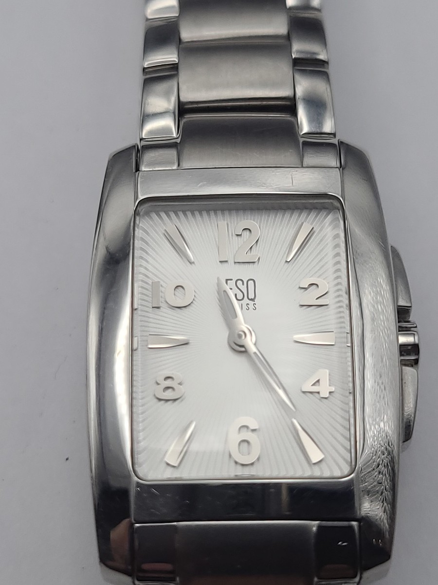 Battery Esquire Esq Movado E5222 Swiss Quartz Stainless  display picture 1