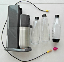 NP250€ SodaStream Duo Wassersprudler +3 Flaschen +Adapter für CO2 Mehrwegflasche
