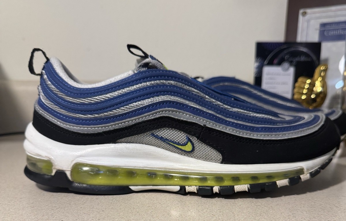 Nike Air Max 97 '2022' OG Atlantic Blue and Voltage Yellow DM0028