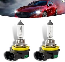 2 PCS 9006 Halogen Car Bulbs, 12V 55W Precise Filament Supe Color: White 9006