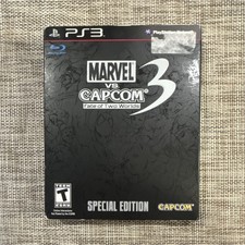 Capcom Marvel vs. Capcom 3 Fate of Two Worlds PS3 Manual Special Edition