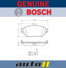 Bosch Front Brake Pads for Mercedes-Benz Gla 200 Cdi 156 2.1L OM 651.930 13-15