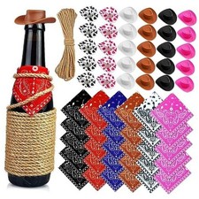 Western Centerpieces Western Party Decorations for Craft Birthdays scarf rope