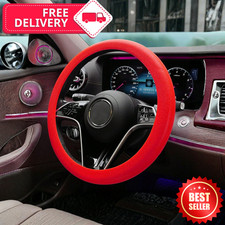Silicone Steering Wheel Cover Non Slip 14 Inch Slim Car Grip Multi Color Black Silicone Steering Wheel Cover Non Slip 14 Inch Slim Car Grip Multi Color Black
