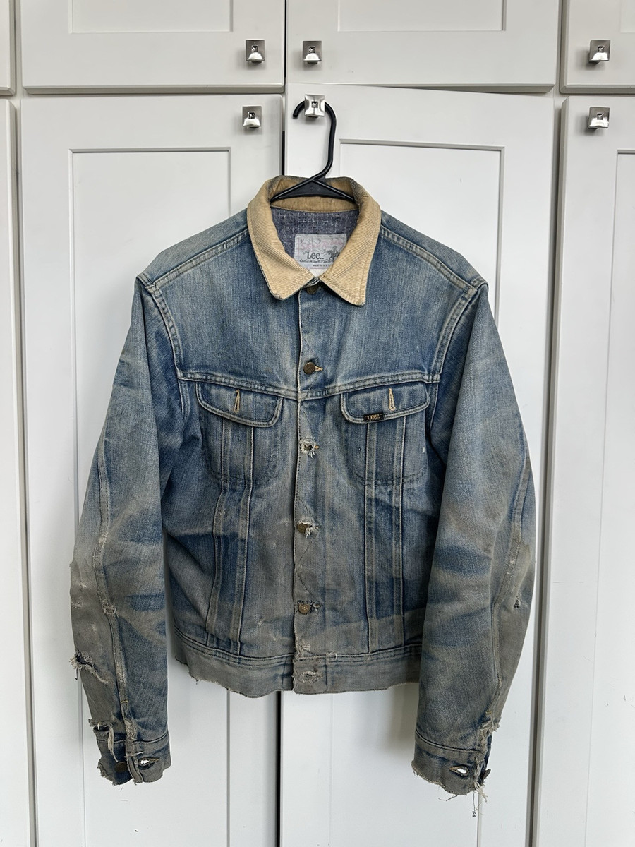 VTG 70s LEE Storm Rider Men's Denim Trucker Blanket Lined VTG 70s LEE Storm Rider Men's Denim Trucker Blanket Lined