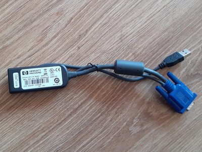 HP Hewlett Packard Interface USB Adapter MPN: 520-341-509 Spare Nr: 396633-001