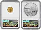 2026 W Mercury Dime Gold Coin & Silver Medal Set NGC SP70 ER W/OGP #2830 — photo 2