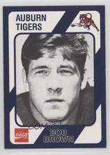 1989 Collegiate Collection Auburn Tigers Bob Brown #111 0q3
