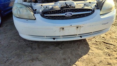 2000-2003 Ford Taurus Front Bumper Cover Assembly Oem White 2F1z17d957ba