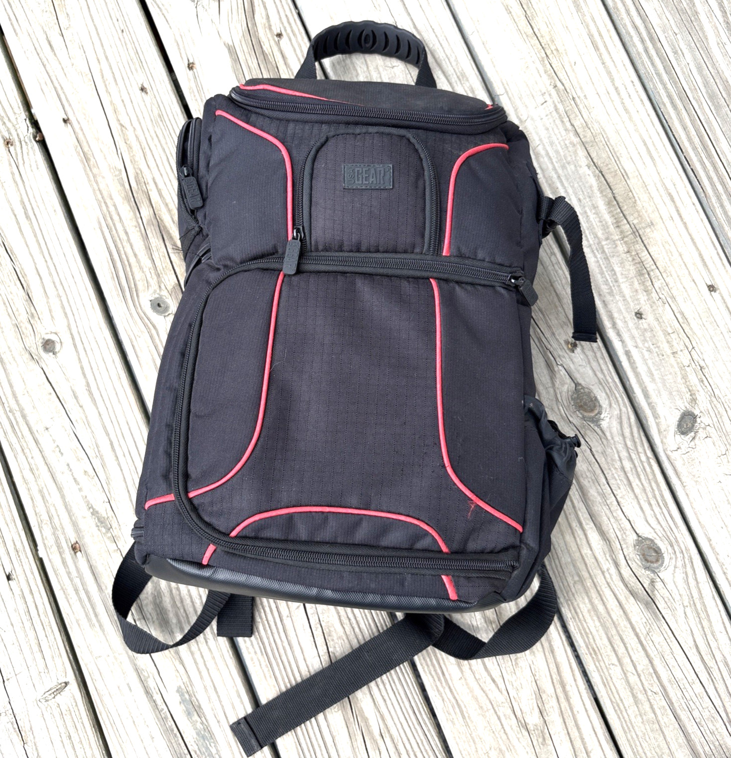 USA Gear S17 Camera and Laptop Backpack Multiple Storage Com
