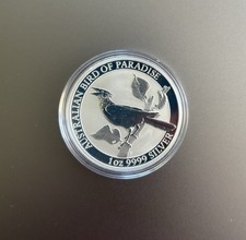 2019 Australian Bird of Paradise *Bird of Paradise* 1 oz 9999 Silver Coin 89.87 per troy oz