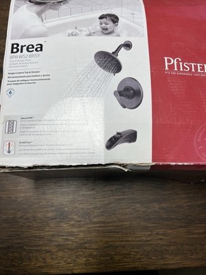 Pfister~ BreaTub spout and pressure valve only8P8-WS2-BRSY~Tuscan Bronze Finish