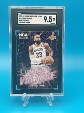 2023-24 Panini Hoops Premium Stock High Voltage LeBron James #6 SGC 9.5 SSP