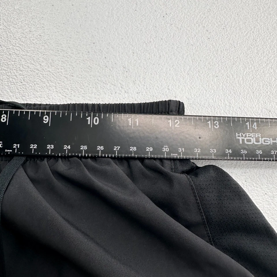 Nike Youth Dri-Fit Black Athletic Shorts Size XL Lightweight Breathable Sports - Image 3 of 4